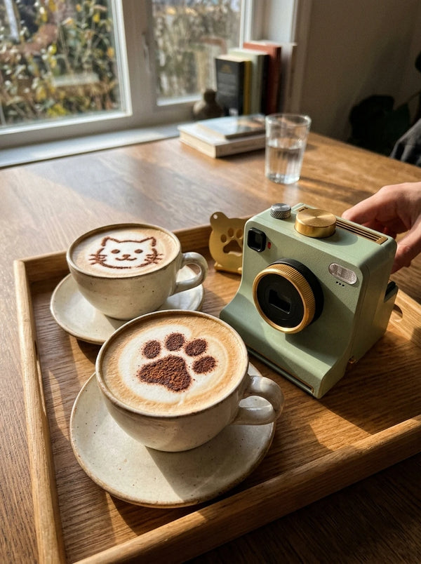 MugPress coffee art printer at home