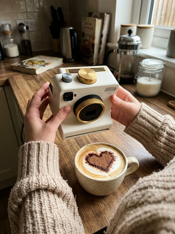 MugPress coffee art printer at home