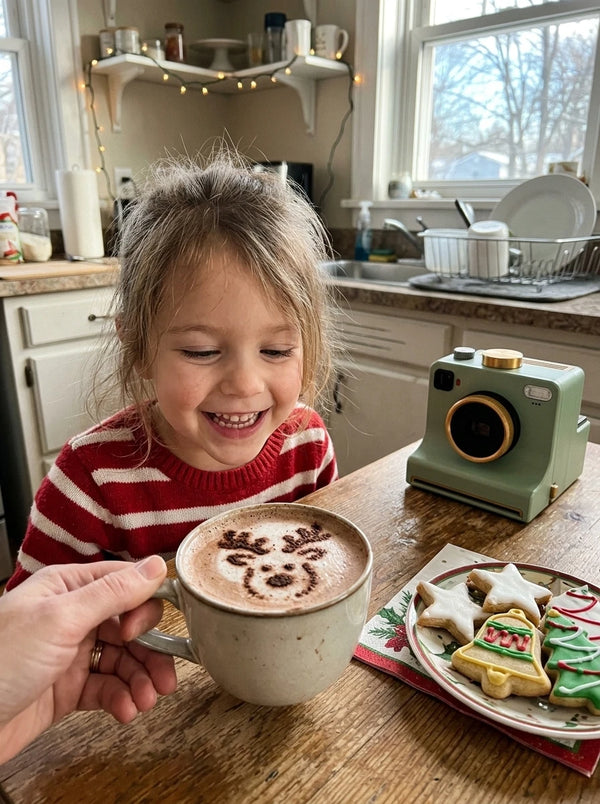 MugPress coffee art printer at home