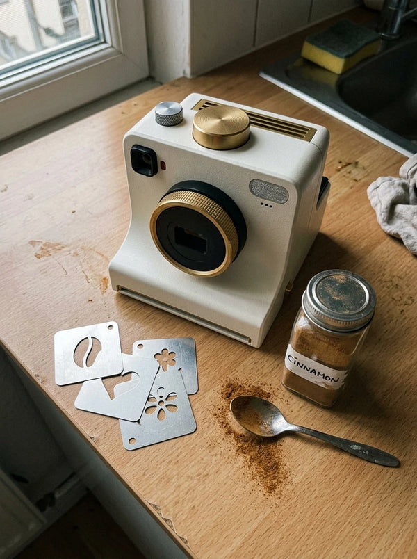 MugPress coffee art printer at home