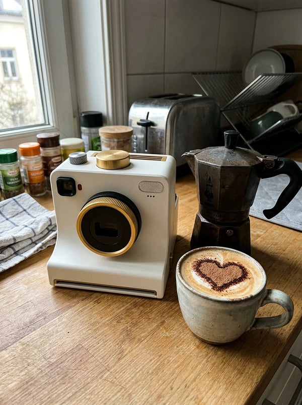 MugPress coffee art printer at home